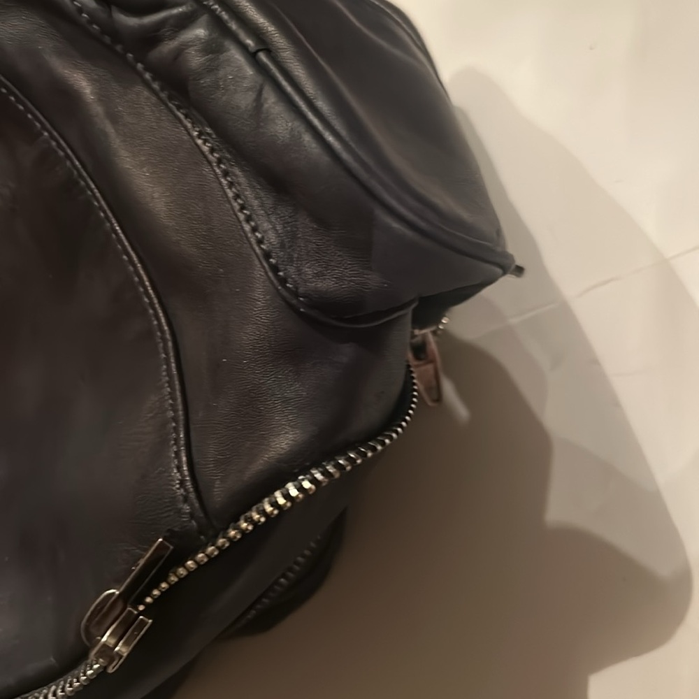 Alexander Wang Black Leather Shoulder Bag - Picture 11 of 12